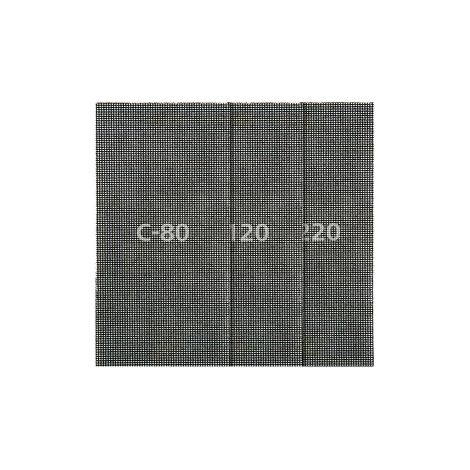 Wolfcraft Haft-Gitterleinen 93 x 190 mm 5 Stück Siliziumcarbid Hobel (1/5)