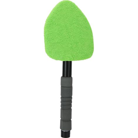 Nettoyant pour pare-brise en microfibre avec manche télescopique - Outil de nettoyage pour vitres de voiture (1/5)