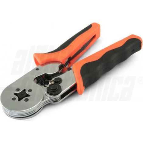 Alpha elettronica pinza crimpatrice terminali a bussola sezioni 0.25-6mm alpha elettronica 98-119 (1/3)