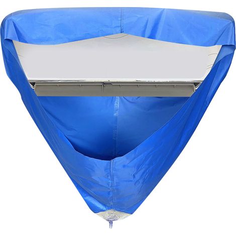 Housse de nettoyage pour climatiseur en forme d'entonnoir, sac à eau de nettoyage étanche Q 533 petit modèle sans tube (1/5)