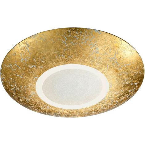 Plafoniera da Interno a LED in Metallo Oro