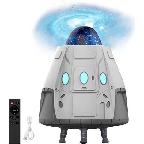 Proiettore di luce notturna - Proiettore di stelle spaziali portatile, regalo di compleanno o di Natale, luce notturna a LED a forma di oceano per bambini