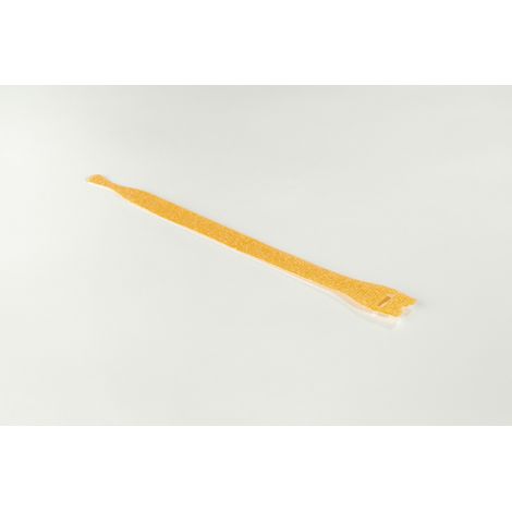 HellermannTyton Fascette a strappo per raggruppare Lato morbido e lato rigido (L x L) 200 mm x 12.5 mm Giallo 10 pz. (1/4)