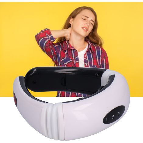 Beheizbares Nackenmassagegerät mit automatischem Timer und elektrischen Impulsen für den Nacken (1/5)