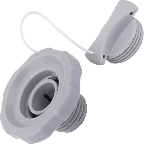 Bouchon à vis de valve d'air unidirectionnel de rechange pour spa gonflable Airjet Lay-Z-Spa accessoire de piscine léger et portable (réf. P05767) (1/5)