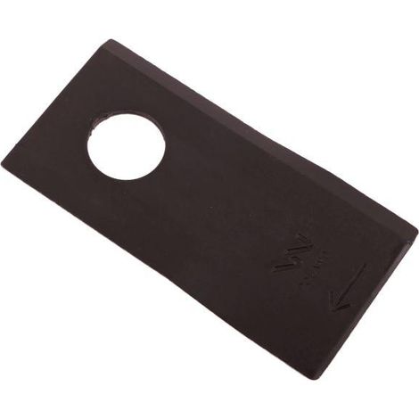 Lama destra per tosaerba 94x48x3mm foro 19 applicazione 570410 Niemeyer Kverneland Varyński (venduta in confezioni da 25 pezzi) (1/2)