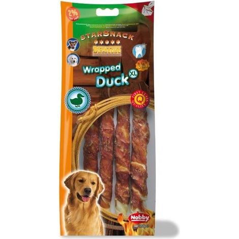 Nobby StarSnack Wrapped Duck 253 g Soft Snack