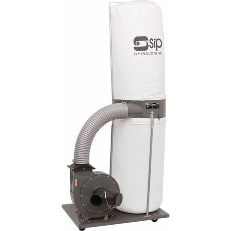 SIP 2HP Single Bag Dust Collector - L1000 x W900 x H1900 mm