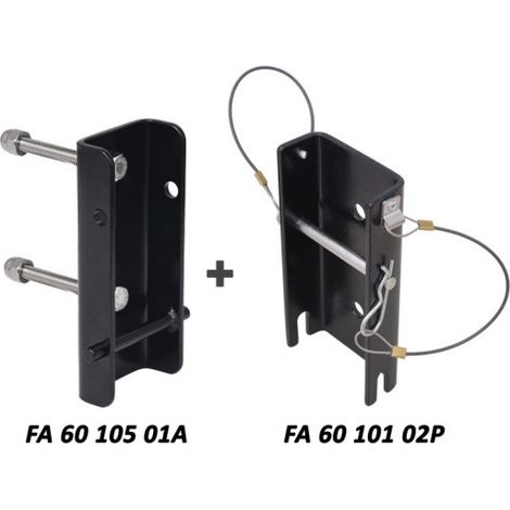 KRATOS SAFETY - EASYSAFEWAY 1 - Ensemble platines d'adaptation universelles pour treuils de travail et de sauvetage