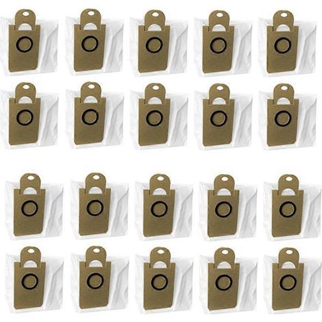 Sac à poussière pour aspirateurs Honiture Q6 / Q6 Pro / Q6 SE, Laresar L6 Nex / L6 Pro, Imou L11 / L11 Pro, RV1 Pro Max et MiWhole M9 Mini. (1/5)