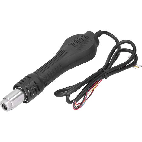Poignée pistolet air chaud rechange station dessoudage 110V pour 858 858D 8858 8586 878 ABS 225mm (1/5)