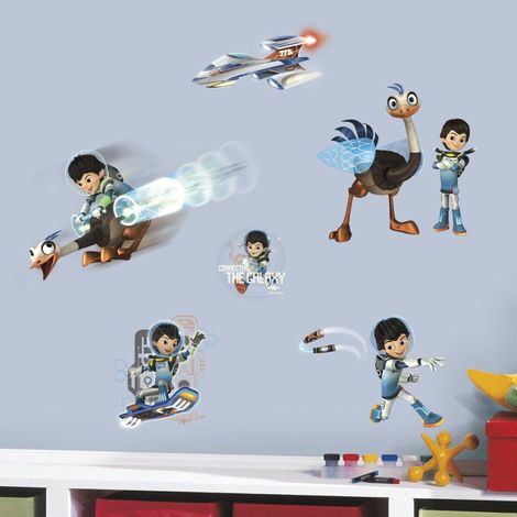 21 Stickers personnages Miles dans l'espace Disney (1/3)