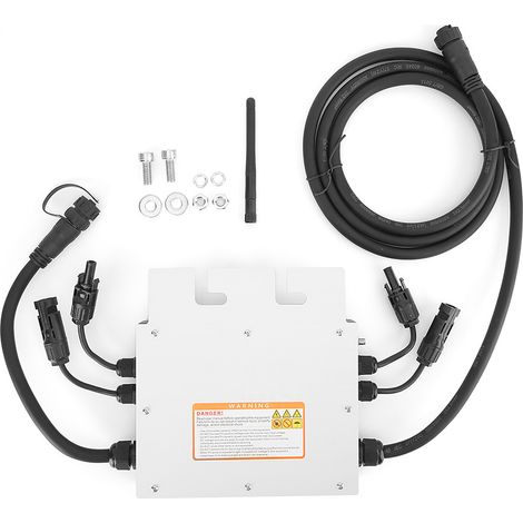 Micro-onduleur solaire SG600MD 120V/230V 700W étanche, communication 2.4G, inverseur de réseau pour panneaux photovoltaïques (1/5)