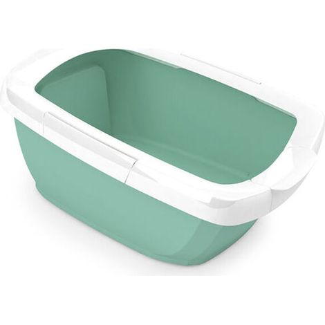 Lettiera per Gatti IMAC Azzurro Bianco 62 x 33 x 49,5 cm (1/4)