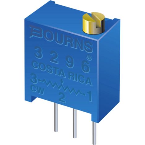 Bourns 3296Y-1-201LF Trimmer Cermet linéaire 0.5 W 200 Ω 9 ° 1 pc(s)