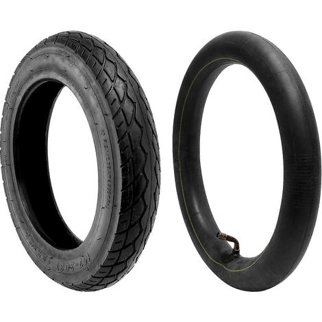 Pneu de voiture à batterie 12 1/2 x 2 1/4 57-203 Pneu intérieur et extérieur pour fauteuil roulant électrique 62-203 Pneu pneumatique (1/5)