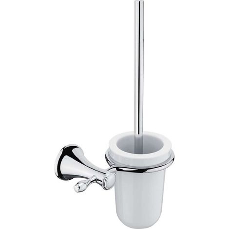 Nimco Lada - Wand-WC-Bürste, mit Halter, Chrom LA 19094KU-26