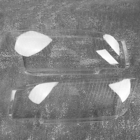 Paar Scheinwerfer-Linsenabdeckungen, transparente Scheinwerfer-Lampenschirme 8E0 941 029C, passend für Audi A4 B6 (2002–2005) (1/5)