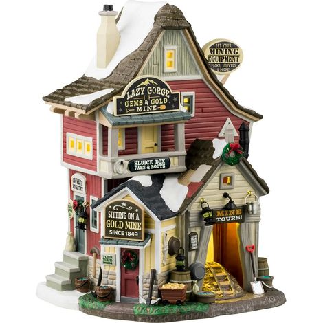 Lemax LEMAX - Lazy Gorge Gems Gold Mine Cod. 45233 (1/3)