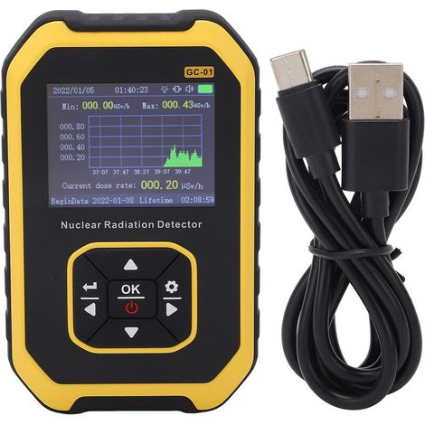 Compteur Geiger β γ X Ray, surveillance numérique en temps réel, détection radioactive, pour carrelage en marbre (1/5)