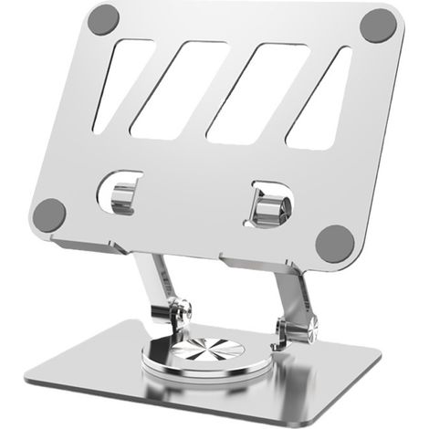 360° drehbarer Tablet-Ständer für Desktop-Computer, stabiler Tablet-Ständer mit verdickter Metallbasis für Smartphones (1/4)