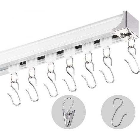 Ensemble de rails de rideaux de plafond - 2 - 7 m système de (1/5)
