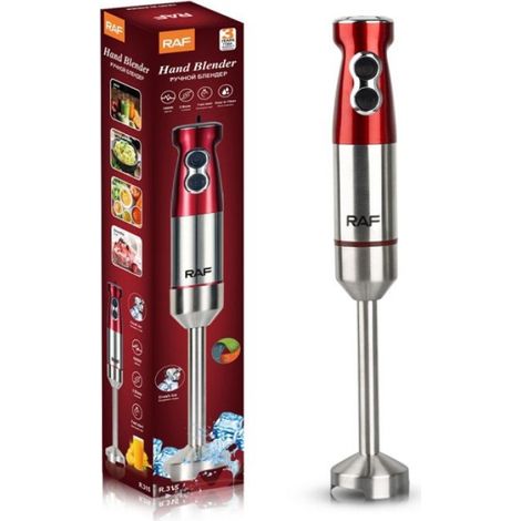 Presse-agrumes - 1000 W - 2 Lames - Rouge - Prise UE (1/5)