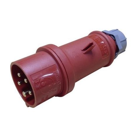 Enchufe ProTOP 16A 5p 6h 400V IP44 de 2 partes con inversor de fase 3319A mennekes 1182