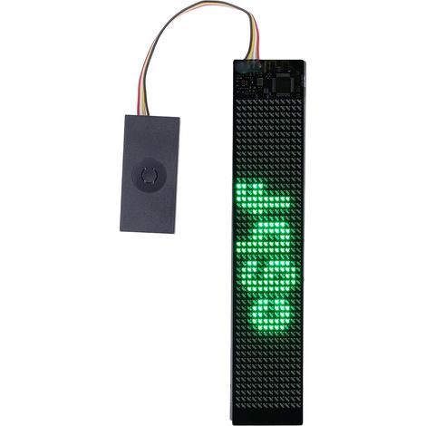 Panneau matriciel LED vert, panneau défilant Flexible et Programmable pour magasin, voiture, Bar, hôtel (1/5)