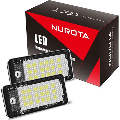 Feu Plaque Immatriculation LED compatible avec 8P, B6 B7, 4F, Cabrio, Q7 (1/5)