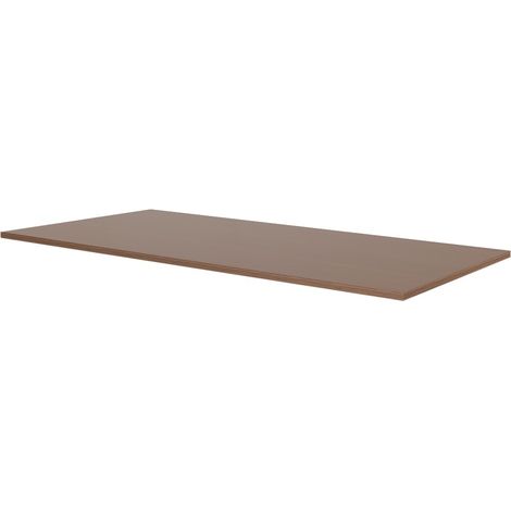 Schreibtischplatte - 180x80 cm - Eiche dunkel (1/2)