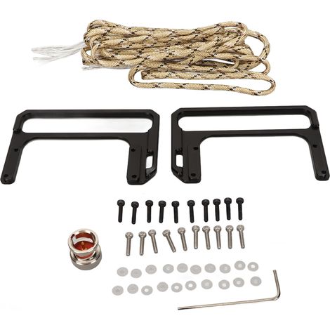 Poignée latérale en alliage d'aluminium CNC pour radio Xiegu X6100, support de protection robuste (1/5)