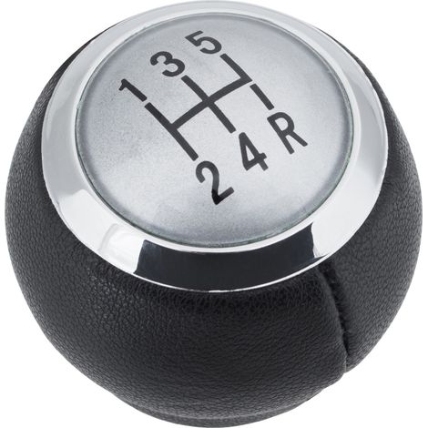 Pomo de cambio de marchas gris brillante de 5 velocidades para Toyota Avensis (1/5)