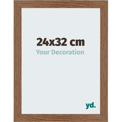 yd. - Cadre photo 24x32 - Chene Rustique - MDF - Mura