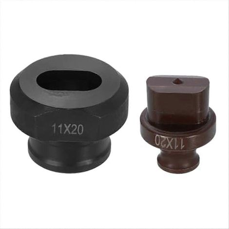 Ovale hydraulische Stanzmatrize 11 x 20 mm, 40Cr-Stahl, elektrisches Stanzset für elektrische Stanzmaschine -20 JP-20 (1/5)