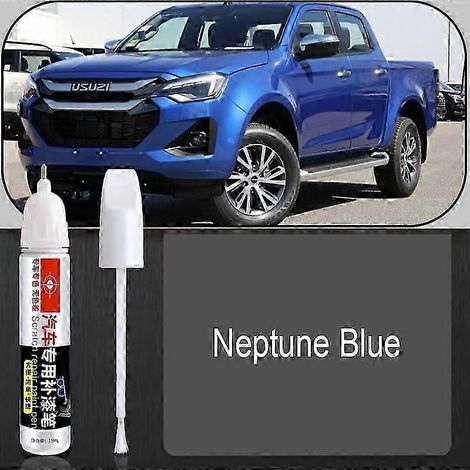 Stylo de retouche peinture (Népyure Bleu) compatible avec Isuzu D-MAX 2024 - Accessoire d'entretien pour peinture automobile (1/5)