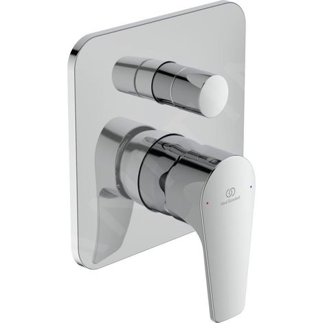 Ideal Standard Cerafine D - Mitigeur encastré de baignoire avec corps d'encastrement, chrome A7189AA (1/4)