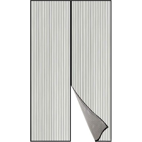 MOSQUITERA PUERTA IMAN 90X210 GRIS (1/5)