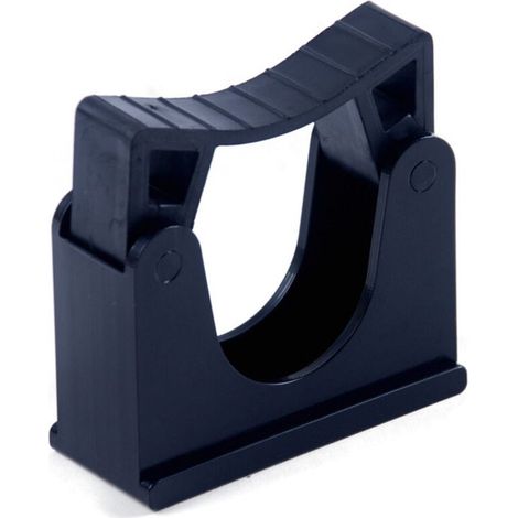 Support Mural Universel pour Tuyau d\'aspirateur pour Manche téléscopique de 32 mm / 35 mm aspirateur -Noir (1/5)
