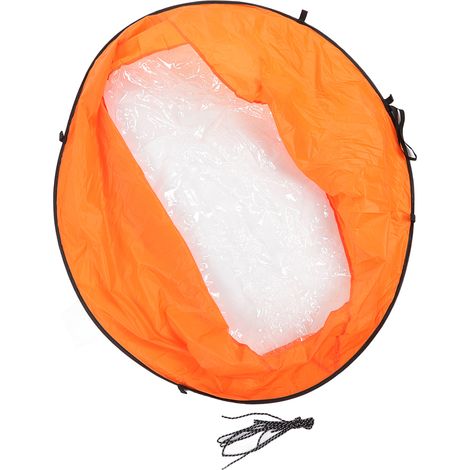 Plieuse voile de kayak gonflable EVA anti-UV portable pour sport extérieur Orange (1/5)