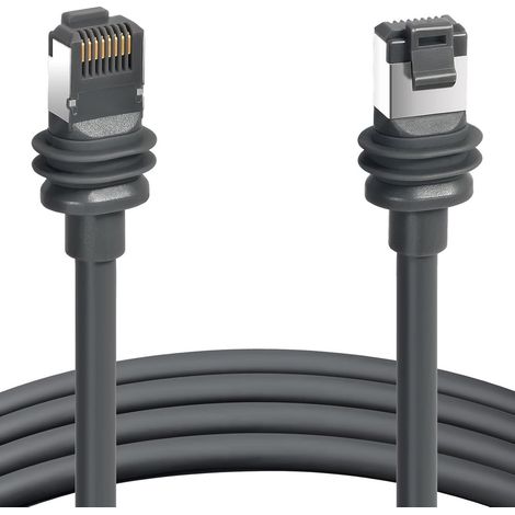 Câble de remplacement Starlink Gen 3 24AWG de 1,8 m (6 pieds), 2000 Mbps, câble satellite avec connecteur RJ45, câble Ethernet étanche - 2 mètresyu