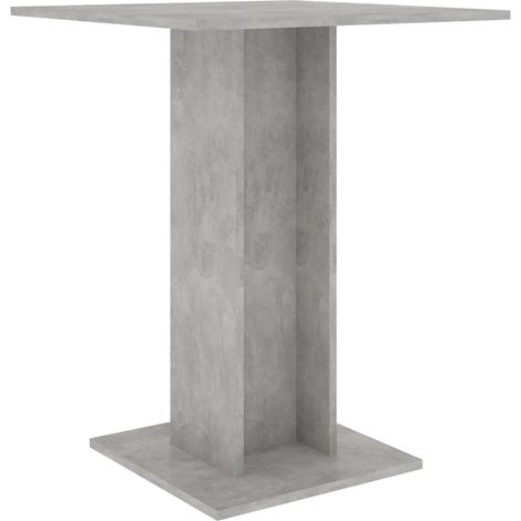 Table de bistrot KISTA 60cm-Gris béton (1/5)