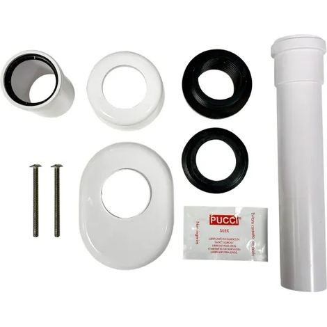 Kit cassette wc plastica bianco mod. eco e sara CASSETTE PUCCI