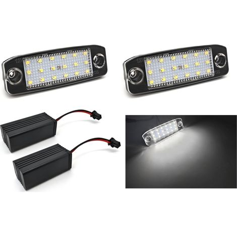 Éclairage de plaque d'immatriculation LED Hyundai, Kia 550 lm, lot de 2 (1/5)