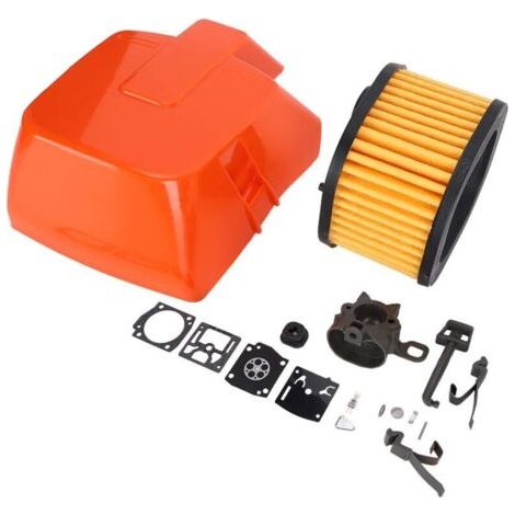 Kit de Filtre à Air Kit D'accessoires de Jardin D'accélérateur pour H365 372 Outils Levier de Tronçonneuse pour Levier D'accélérateur Kit de Réparation de Capot (1/4)