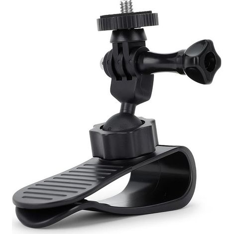 Auto-Sonnenblendenhalterung, Universal-Kugelkopf mit verstellbarem Clip, Kamerahalterung für Osmo Pocket 3 Kamera, Auto-Sonnenblendenhalterung (1/5)