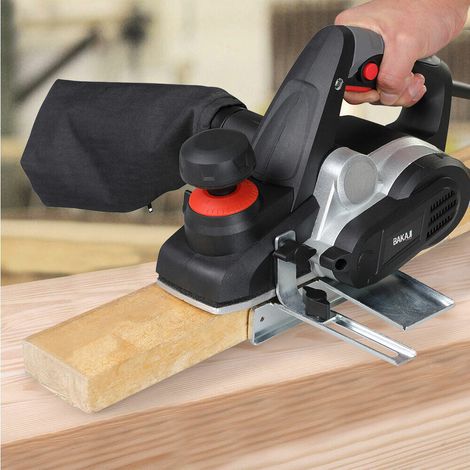 Pialla Elettrica Piallatrice 900W Levigatrice Pialletto Legno + Guida Parallela (1/5)