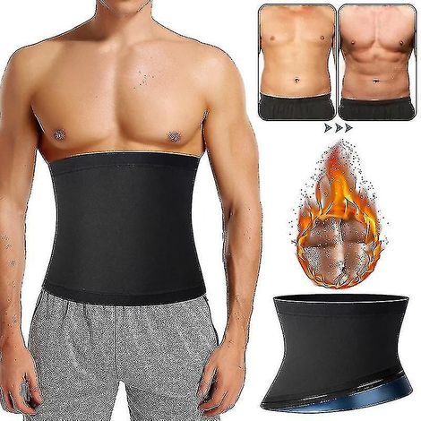 Herren-Schwitzgürtel, Bauchweggürtel, Sauna-Stil, Fitness - L-XL