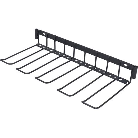 Support mural de rangement pour outils en acier allié, étagère de fixation pour garage et atelier, organisateur robuste. (1/5)