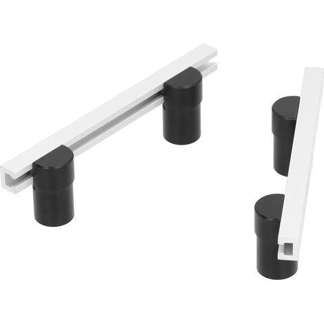 Lot de 4 butées d'établi de 20 mm en alliage d'aluminium, outil de positionnement et de fixation ergonomique pour établi, idéal pour le bricolage. (1/5)